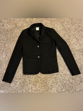 GAP The Academy Black Women's Tailored Blazer Jacket